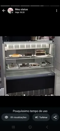 Vitrine refrigerada