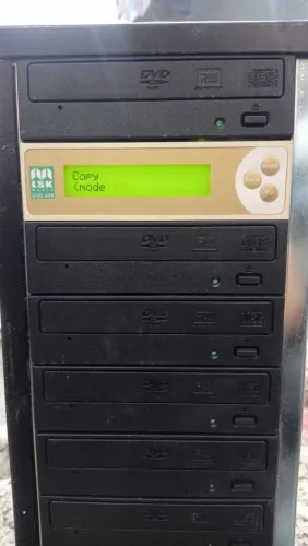 Controladora para gravador multiplicador de DVD CD