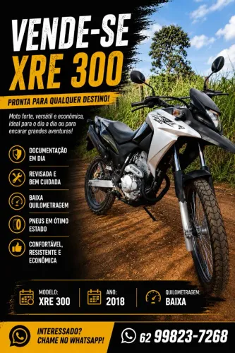 XRE 300 2018