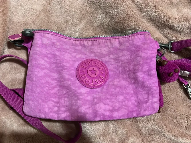 Bolsa Kipling roxa