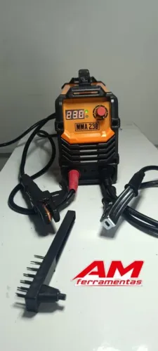 maquina de solda 230a solda ferra alumínio e inox tig eletrodo