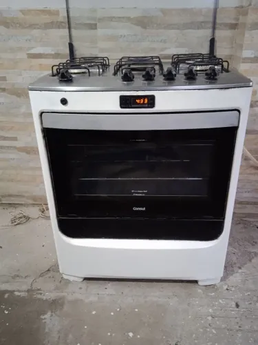 Vendo fogão Consul manual 5 bocas conservado funcionando perfeitamente revisado