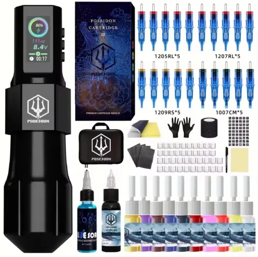 Kit de tatuagem  POSEIDON