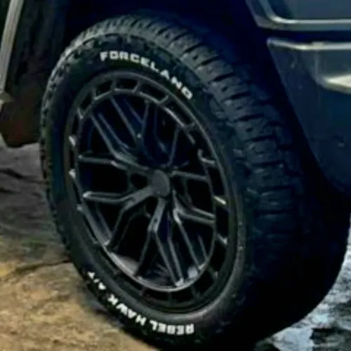 RODAS ARO 20 NOVAS COM PNEUS SEMINOVOS