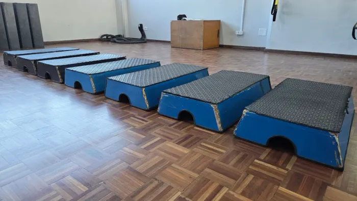 Step de Madeira Usado de Academia