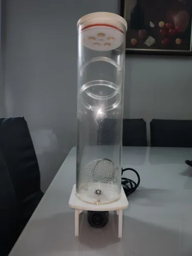 Reator de midias Biopellets Nitrato Fosfato Bubble Magus 
