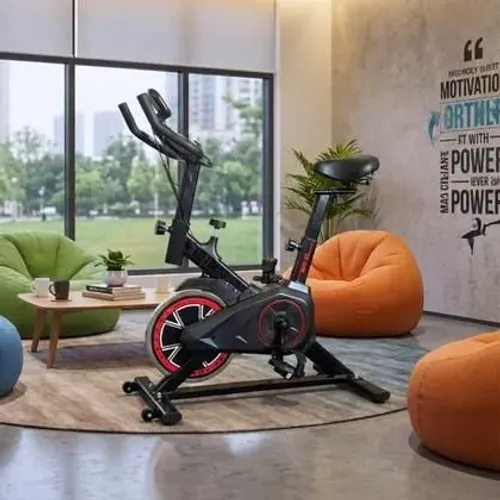 Bicicleta ergométrica nova na caixa lacrada