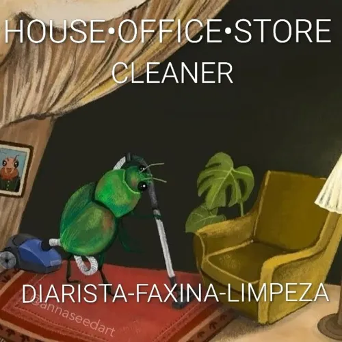 Diarista, faxina e limpeza. Lar, lojas e escritórios.
