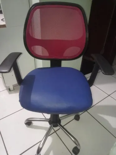 Cadeiras secretária de rodinha amortecedor