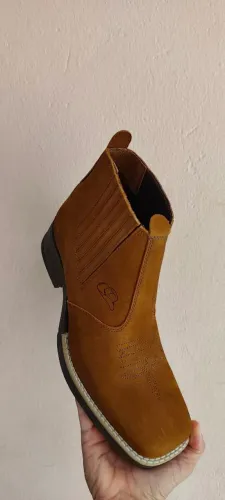 Bota botina texana 