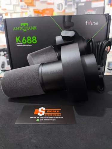 Microfone Condensador fifine - Store World 