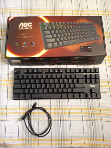 Teclado Mecânico Gamer AOC GK450
