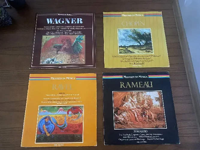 Lote/Coleção Mestres da Música 20 LPs Vinil