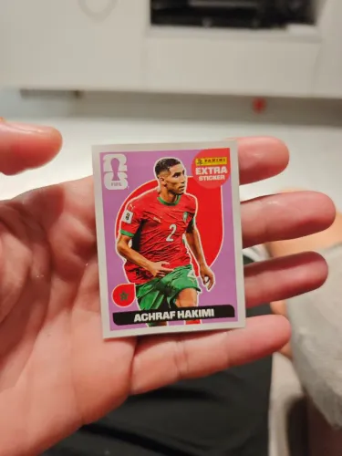 Figurinha roxa Achraf Hakimi