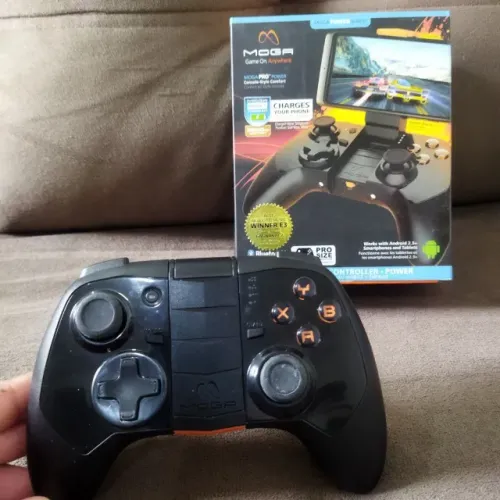 Controle Moga Pro Power - (item raro de colecionador)