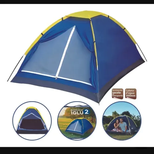 Barraca para camping 2 pessoas