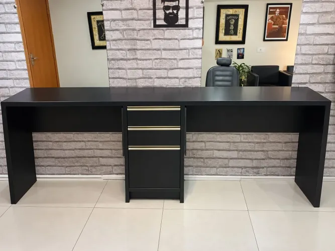 Bancada de barbearia ou salão