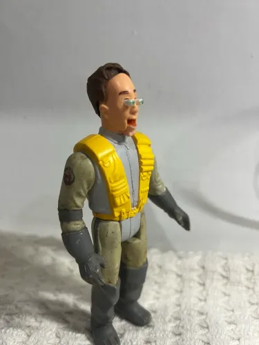 Boneco antigo Caça Fantasmas Peter Venkman Estrela anos 80