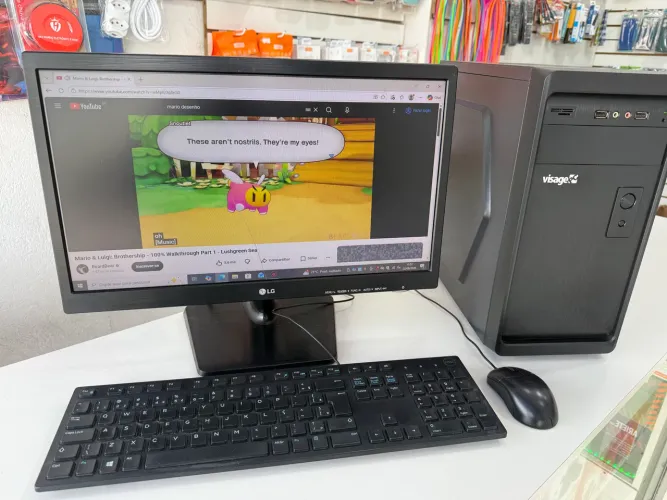 Computador i5 8gb ssd 128 gb trabalho home office estudo aceito cartão com garantia