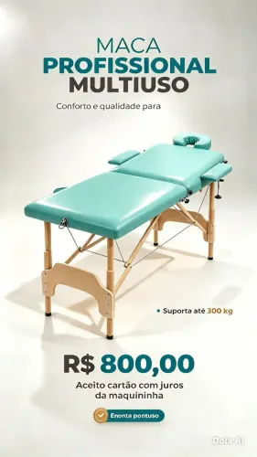 Maca maleta profissional