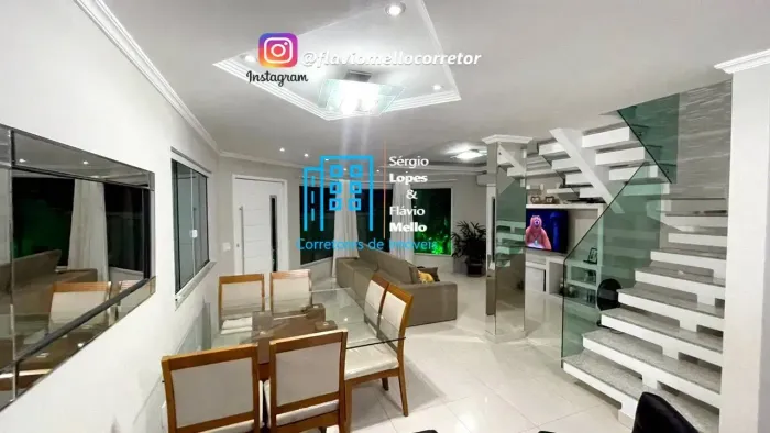 ITABORAÍ - Linda Casa ALTO PADRÃO 3 quartos 1 Suíte e Área Gourmet !! Financiada Cod(777IV