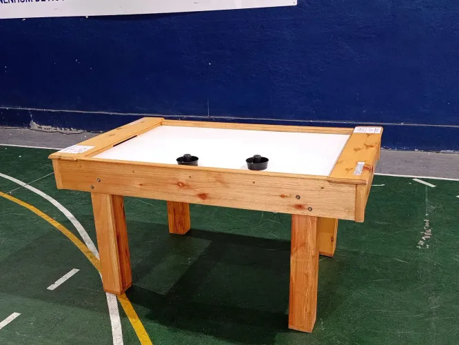 Vendo mesa de Air game de madeira