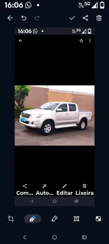 Toyota Hilux CD SRV 4X4 2.7 Flex 16V Aut. 2013