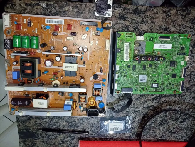 Lote placas tv Samsung.