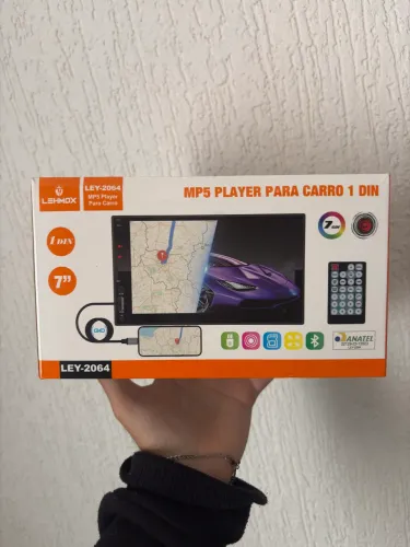 Multimidia 7 polegadas MP5 1 din