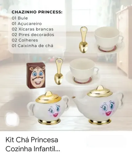 Kit Chá de princesa