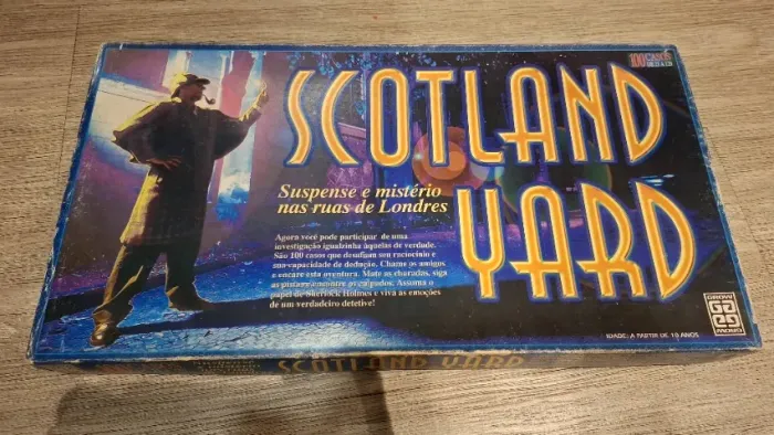 Scotland Yard jogo tabuleiro clássico board game completo