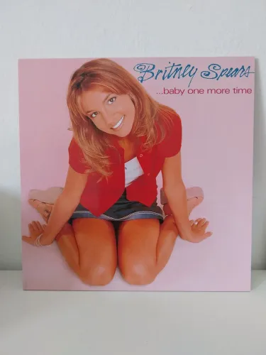 Quadro placa decorativa Britney Spears Baby One More Time