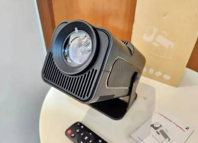 Projetor Smart HY320 Mini Completo com Android, Wi-Fi, Bluetooth e HDMI