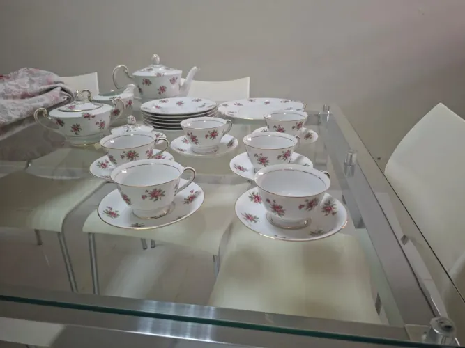 Aparelho de Chá em Porcelana Japonesa Noritaké