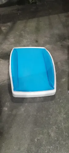 Trocador de fraldas azul