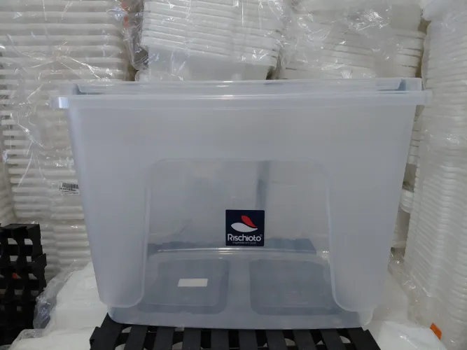 Caixa Organizadora 80 litros NOVA MARCA RISCHIOTO REF 0128