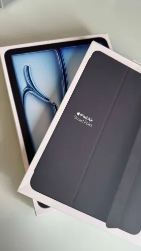 iPad Air 11" M4 Azul 128GB WiFi + Smart Folio