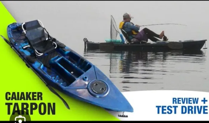 Caiaque tarpon com pedal seminovo