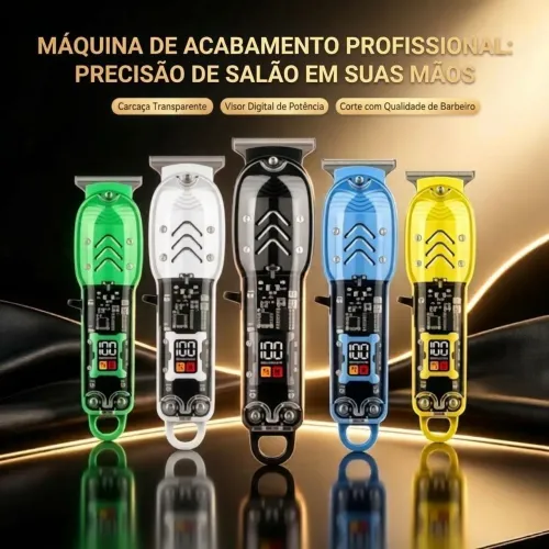 Maquininha de Barba e Cabelo VBT-999 - Qualidade de Salão pelo Melhor Preço