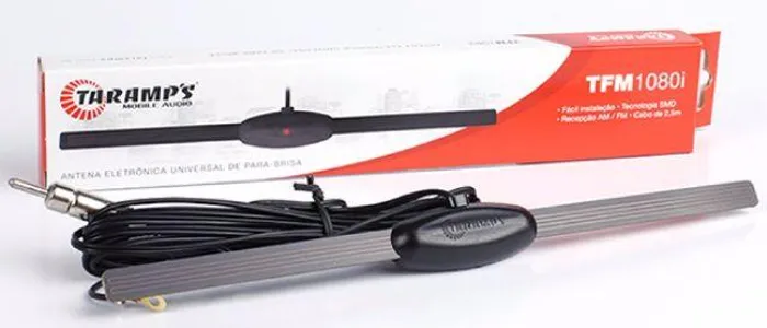 Antena Eletrônica Interna Master Recepção Am Fm Taramps