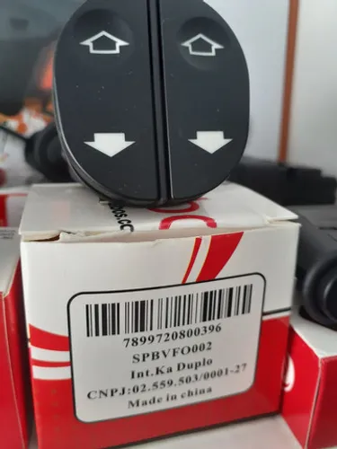 Botão para vidro elétrico duplo ford ka 