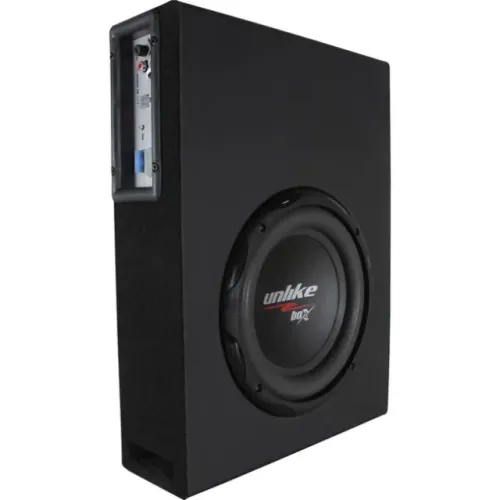 caixa amplificada 200rms 8 polegadas