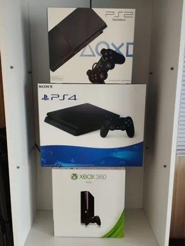Caixas Vazias para Vídeo-games - Papelão
