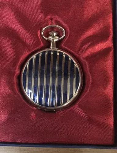 Relogio de bolso coleção salvat NOVO