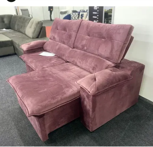 SOFA RECLINÁVEL E RETRÁTIL NOVO ALTO PADRÃO