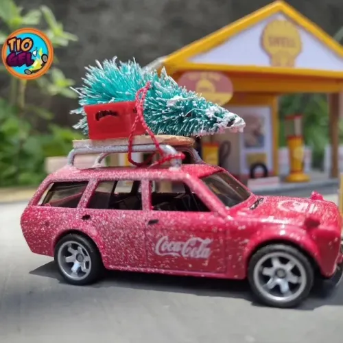 hot wheels datsun bluebird 510 wagon custom christmas