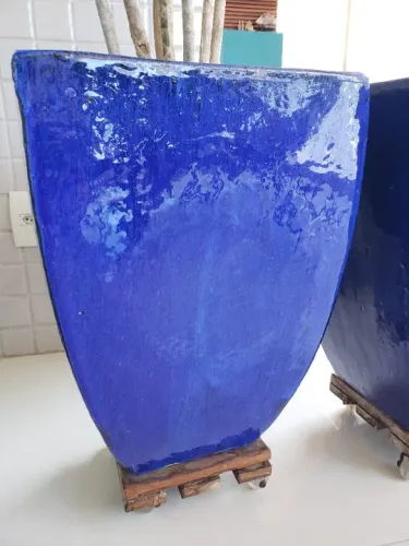 Vaso vietnamita azul