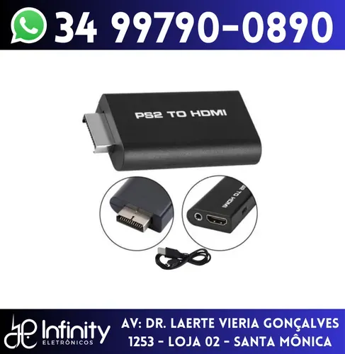 Conversor Adaptador de Ps2 para Hdmi