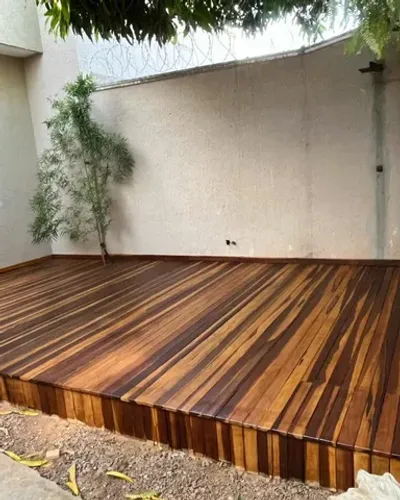 Deck, pergolado, forro de madeira, ripado de madeira. 
