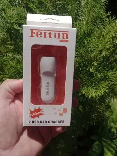 Fonte de celular para carro. 2 USB.